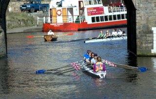 Recreational rowing March 2012