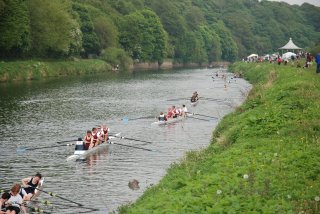 Waiting for the next race at Durham City Regatta Waiting for the next race at Durham City Regatta