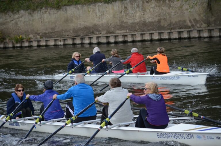 Nottingham Explorers Visit Durham Amateur Rowing Club