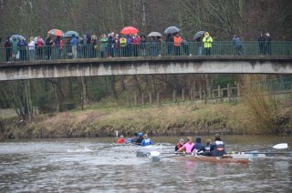 Passing under Baths Bridge