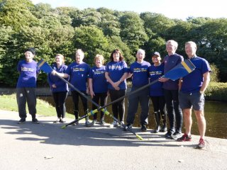 DARC GTR crews with Jo Beverley