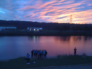 tyne-sunset