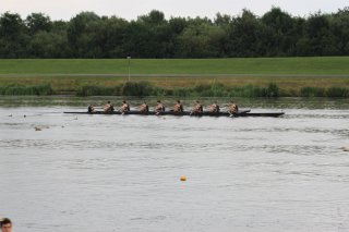 Winning Junior Eight racing