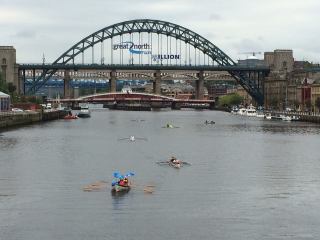 Passing the Quayside