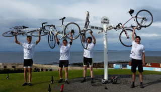 Finish at John O'Groats