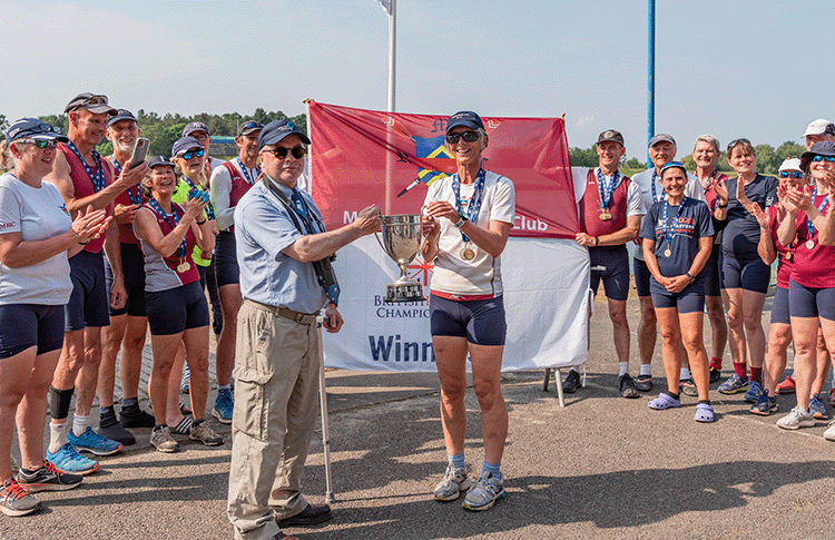 Medals at British Rowing Masters Championships