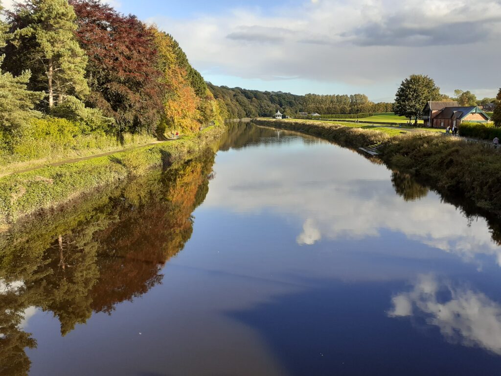 River Wear in October 2020